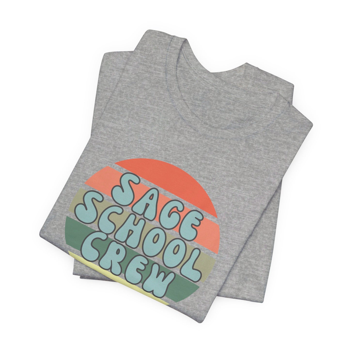 Sage School Unisex Jersey Short Sleeve Tee