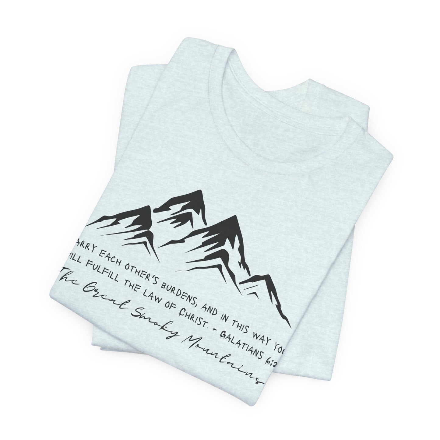 Great Smoky Mountains Unisex Jersey Short Sleeve Tee
