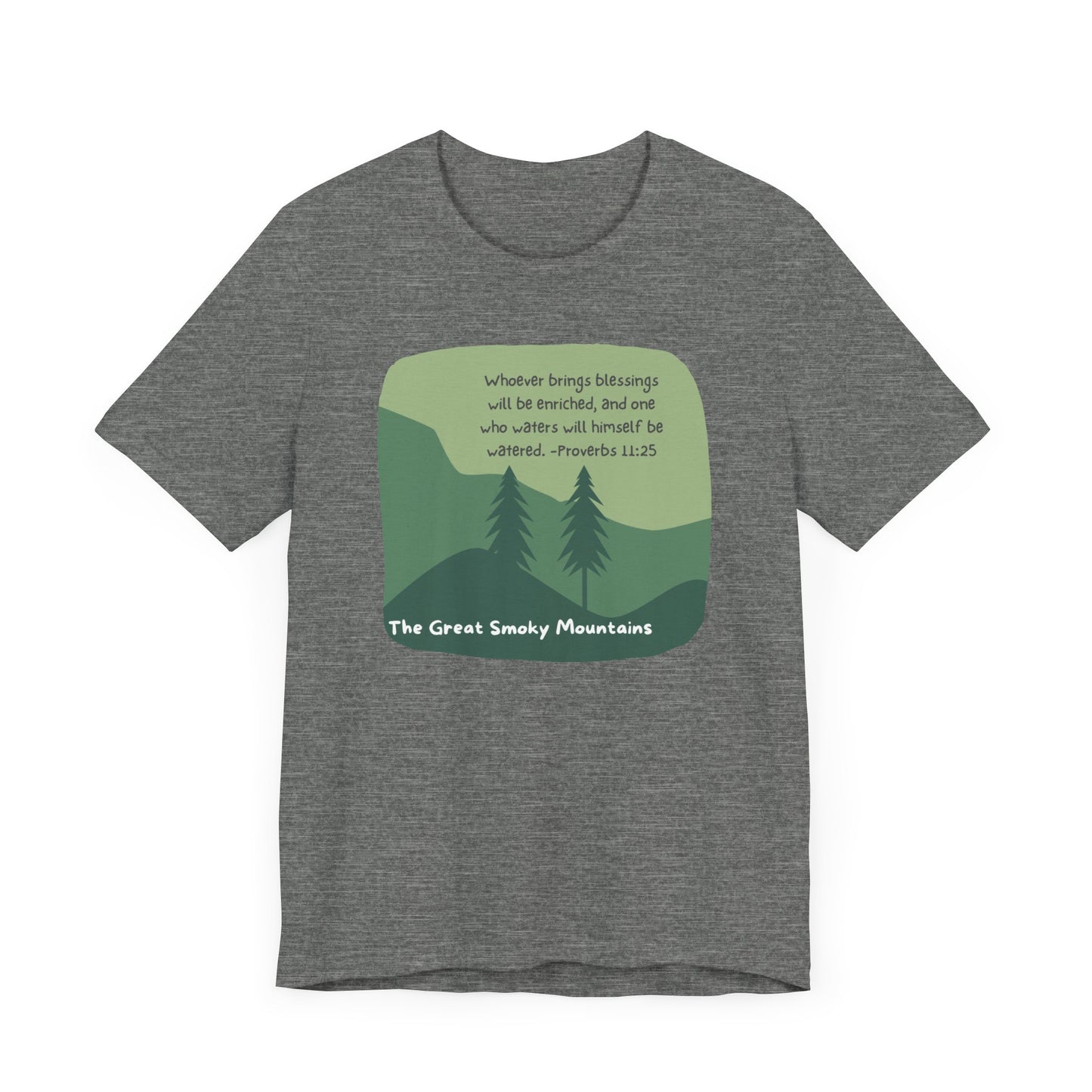 Smoky Mountain Blessings Unisex Jersey Short Sleeve Tee