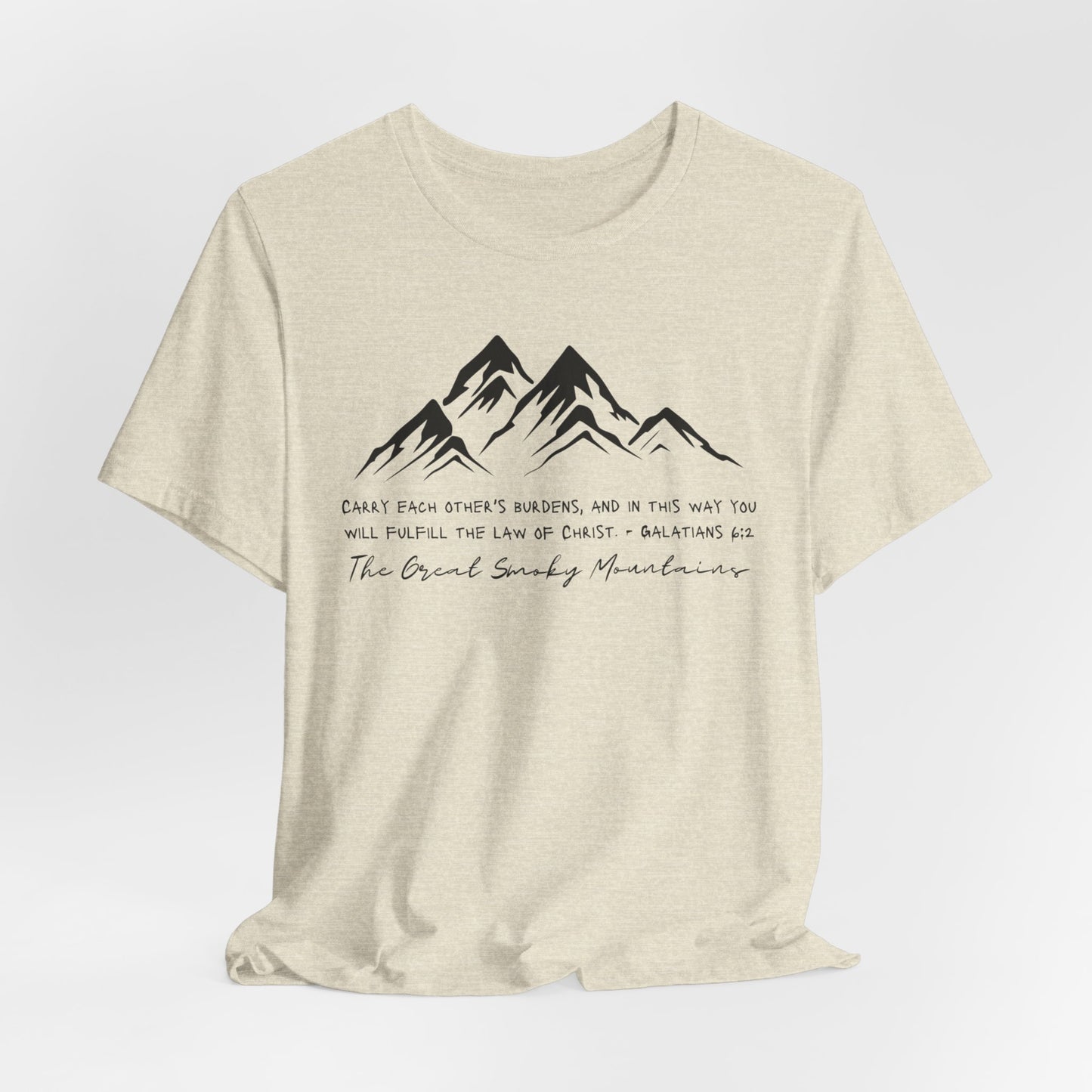 Great Smoky Mountains Unisex Jersey Short Sleeve Tee