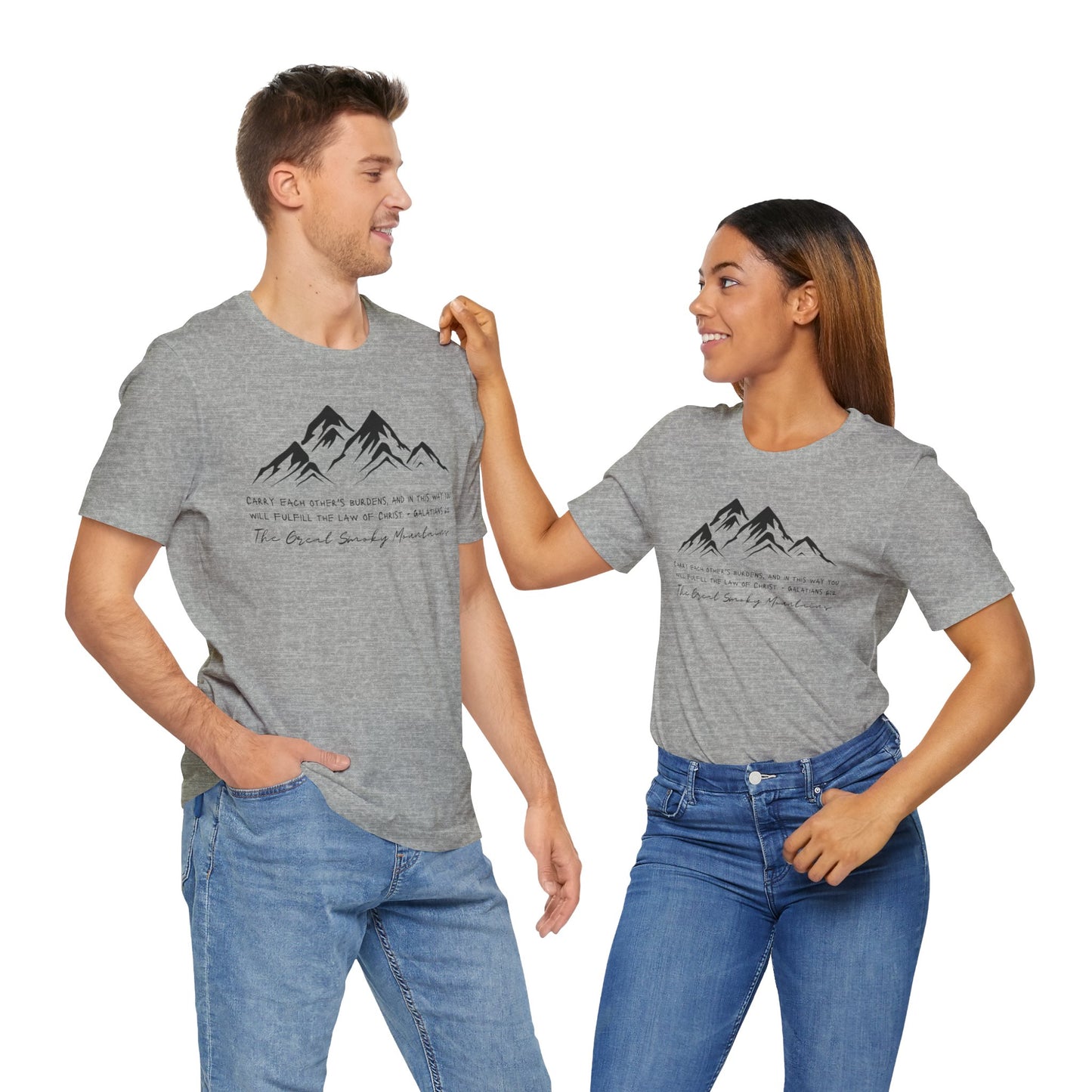 Great Smoky Mountains Unisex Jersey Short Sleeve Tee