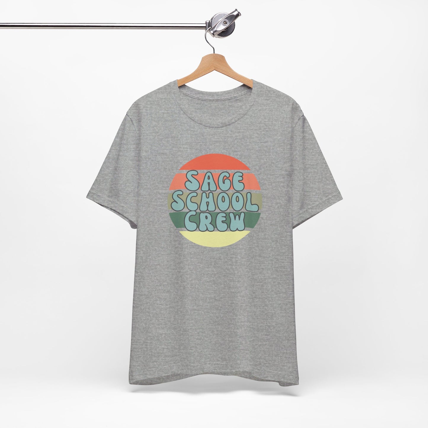 Sage School Unisex Jersey Short Sleeve Tee
