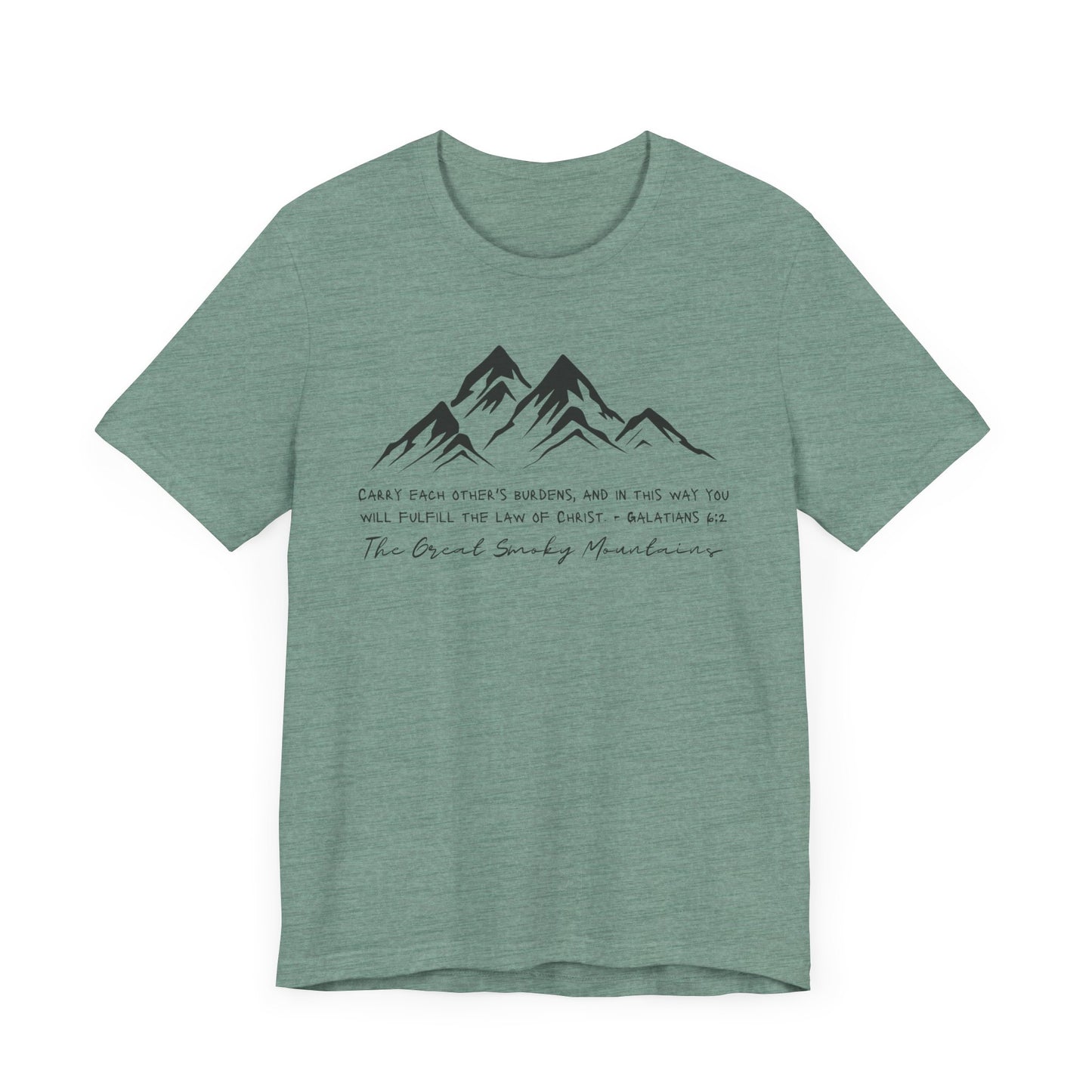 Great Smoky Mountains Unisex Jersey Short Sleeve Tee