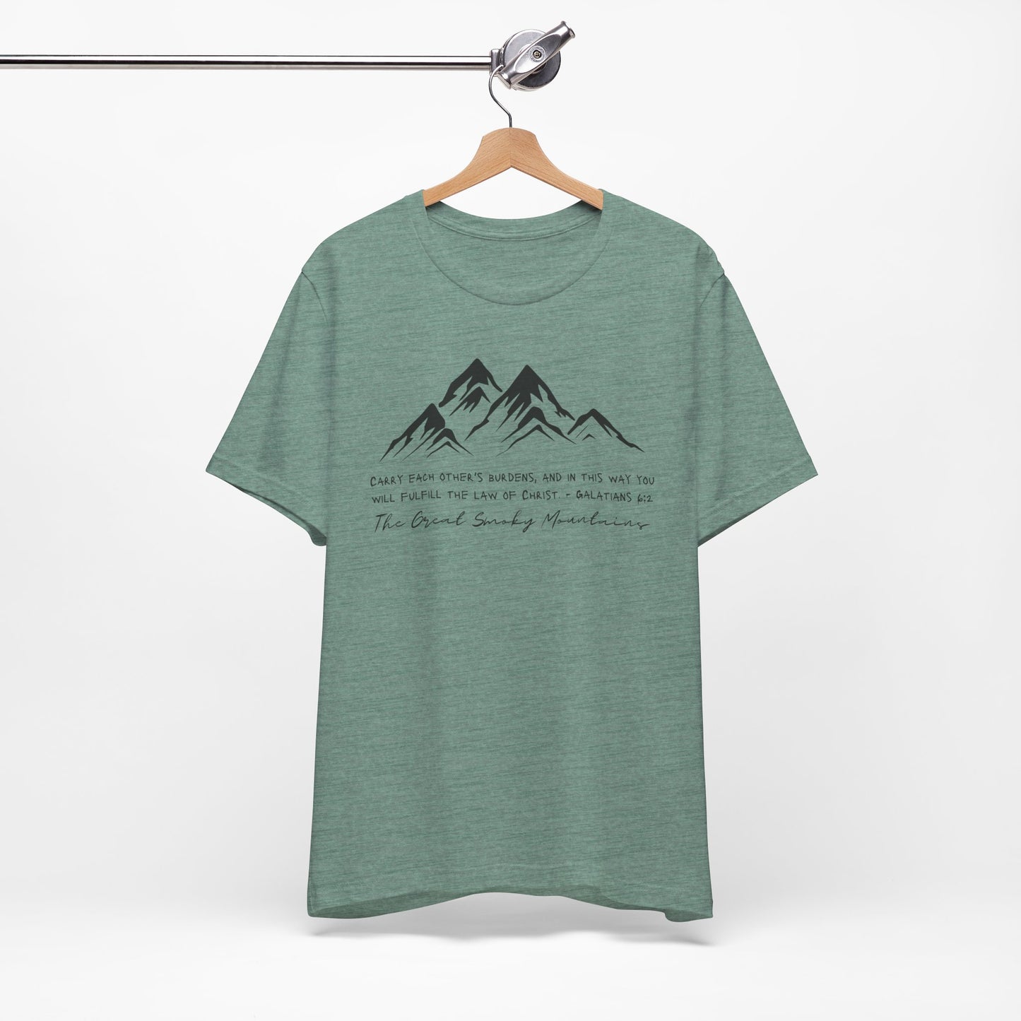 Great Smoky Mountains Unisex Jersey Short Sleeve Tee