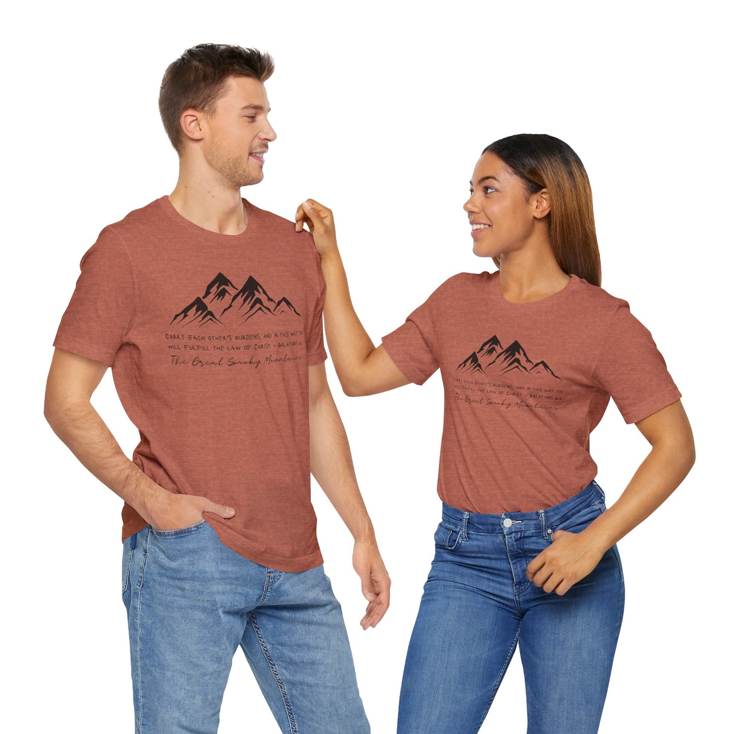 Great Smoky Mountains Unisex Jersey Short Sleeve Tee