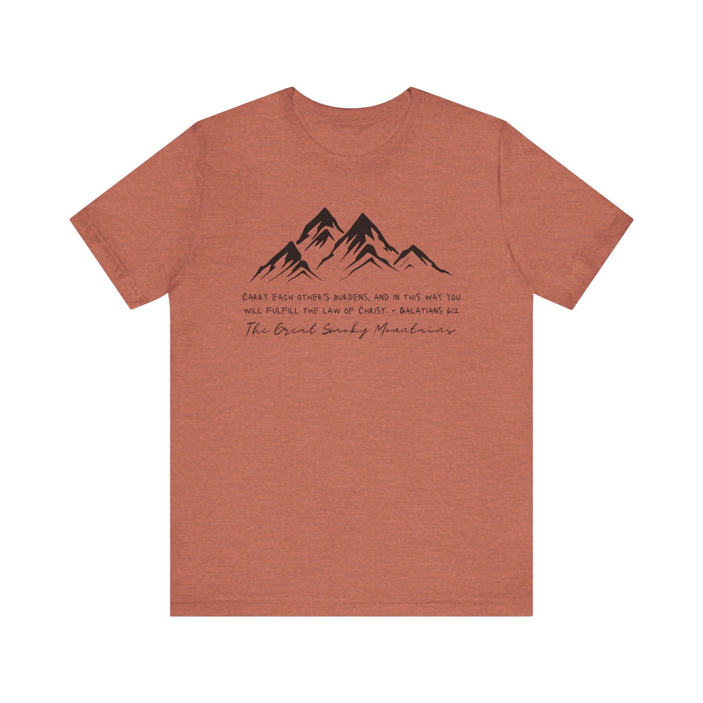 Great Smoky Mountains Unisex Jersey Short Sleeve Tee