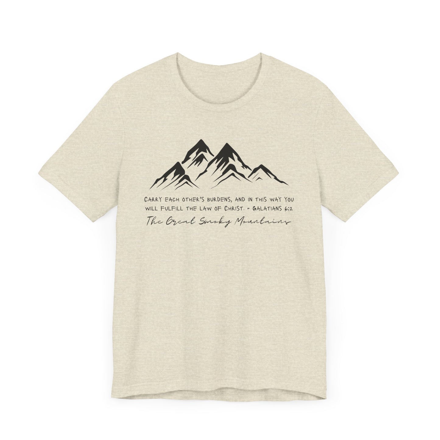 Great Smoky Mountains Unisex Jersey Short Sleeve Tee