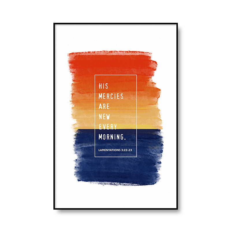 Bible Verses Wall Canvas Painting