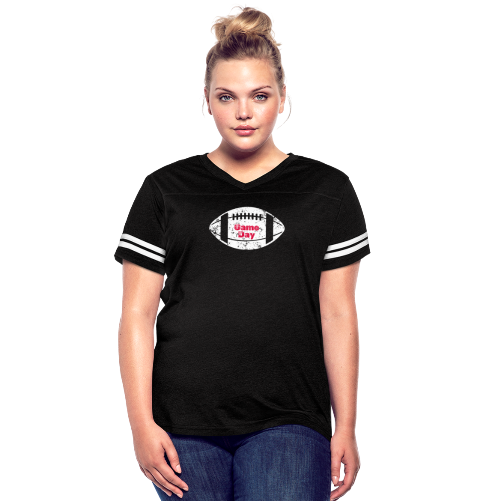 Women’s Vintage Sport T-Shirt - black/white