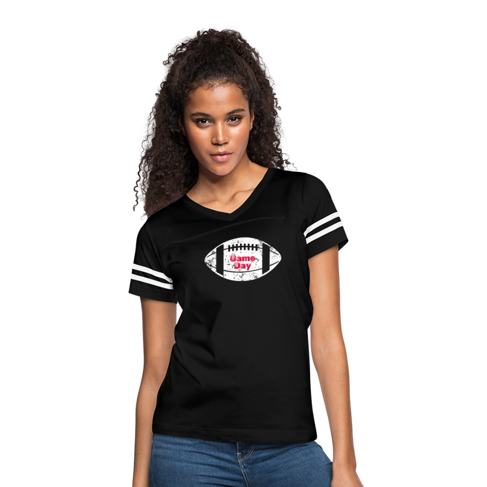 Women’s Vintage Sport T-Shirt - black/white