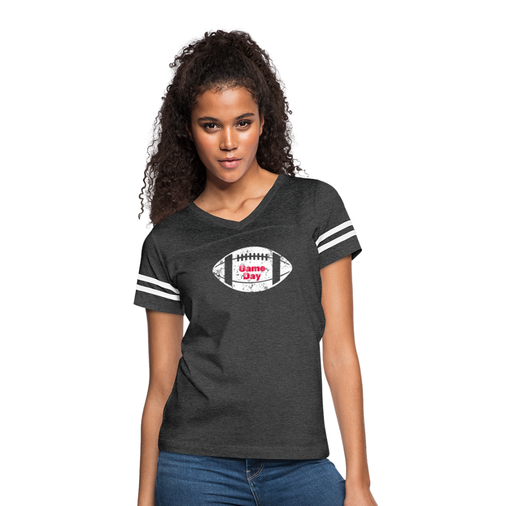 Women’s Vintage Sport T-Shirt - vintage smoke/white