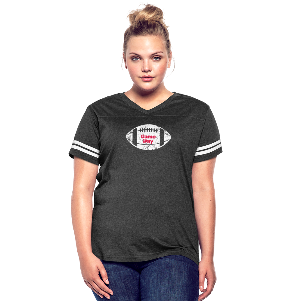 Women’s Vintage Sport T-Shirt - vintage smoke/white