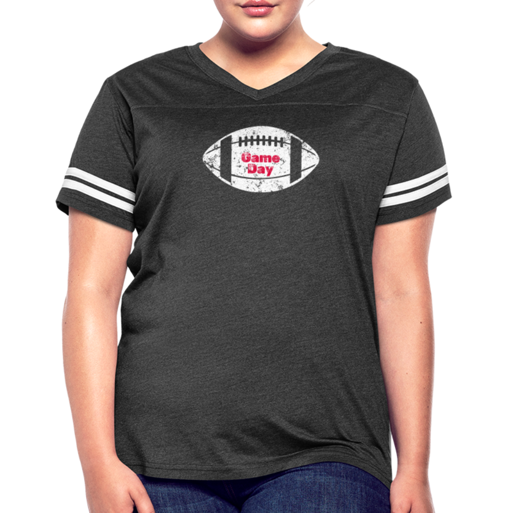 Women’s Vintage Sport T-Shirt - vintage smoke/white
