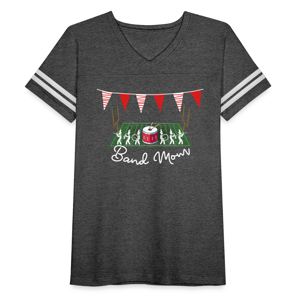 Band Mom’s Vintage Sport T-Shirt - vintage smoke/white
