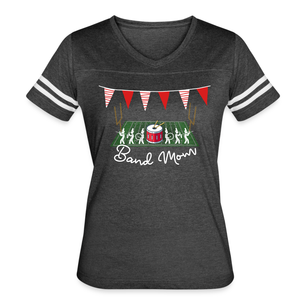 Band Mom’s Vintage Sport T-Shirt - vintage smoke/white