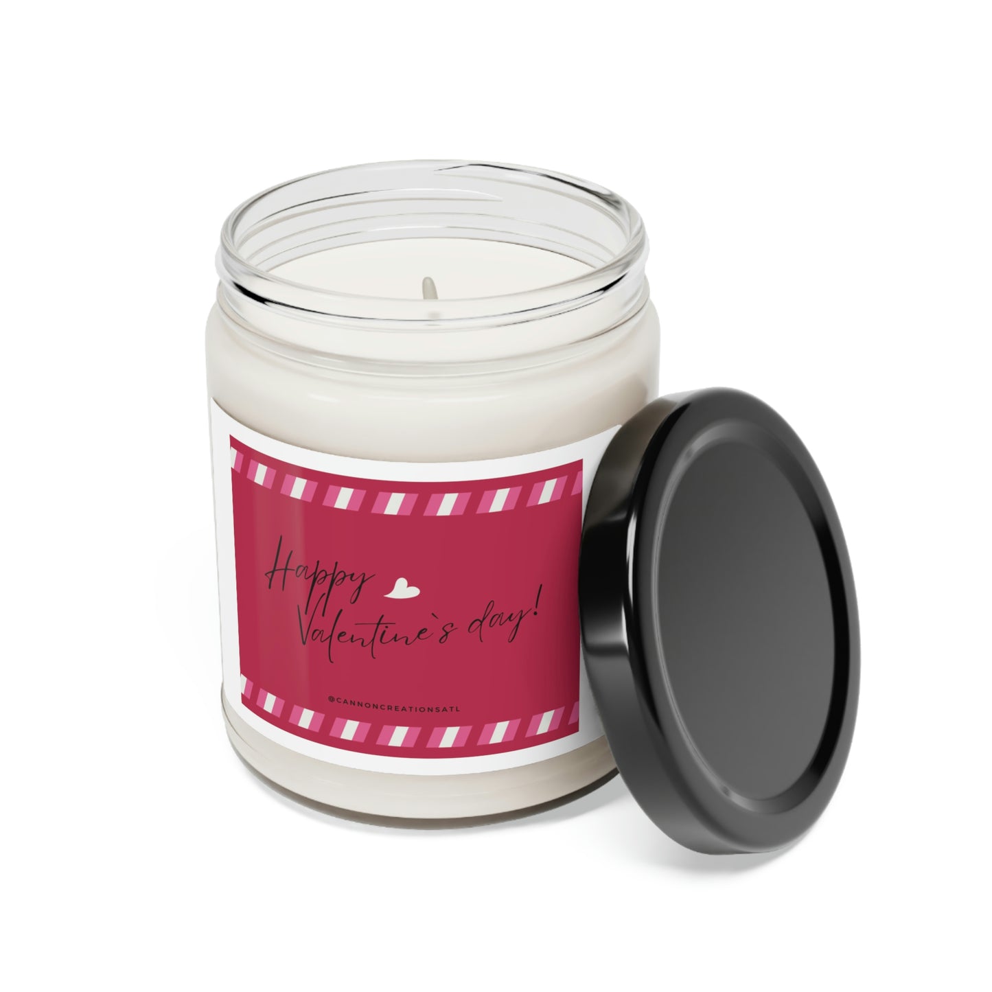 Scented Soy Candle Happy Valentines Day