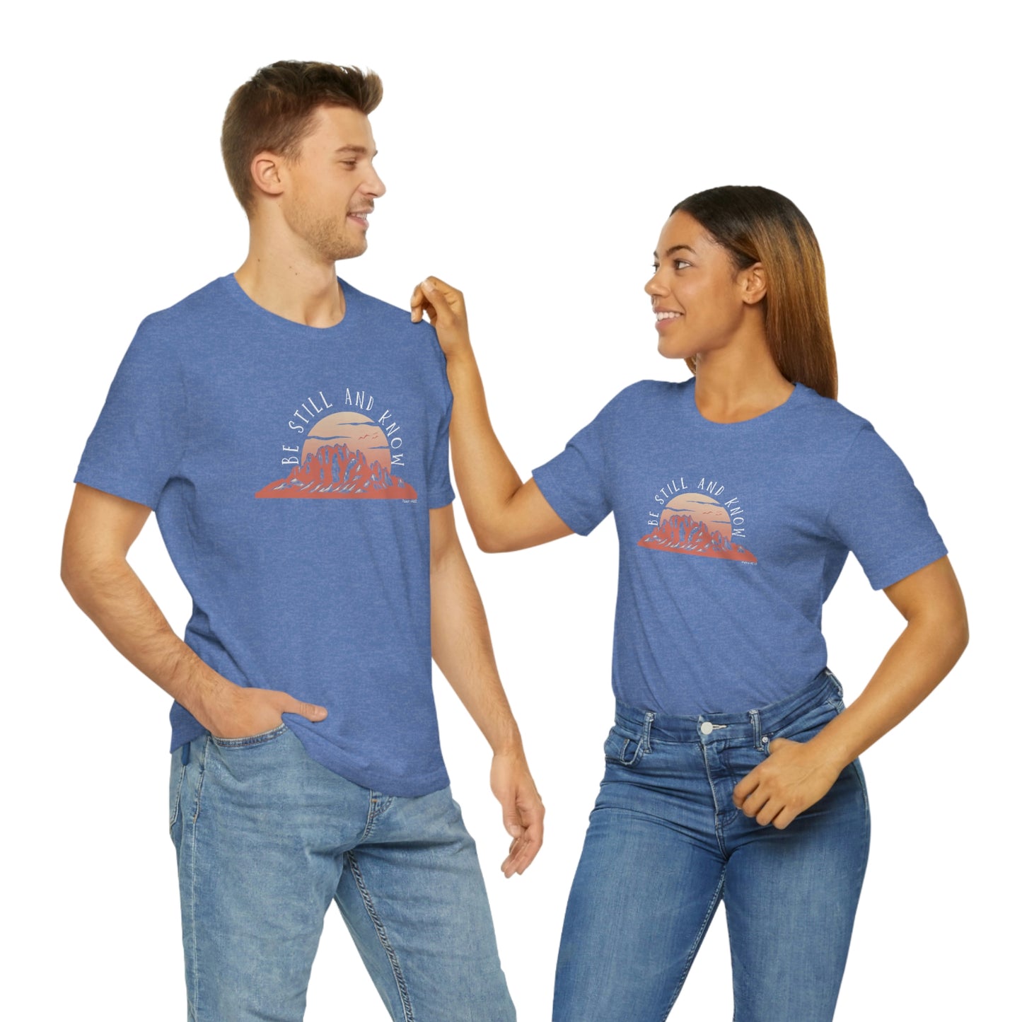 Be Still and Know Unisex Jersey Short Sleeve Tee