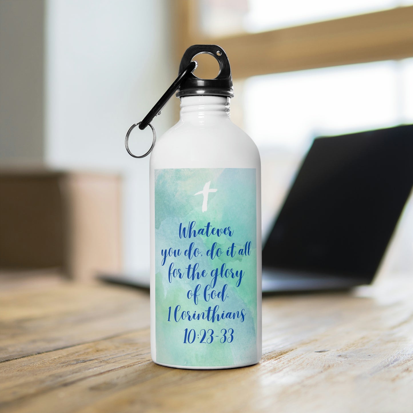 Stainless Steel Water Bottle DO IT FOR THE GLORY OF GOD