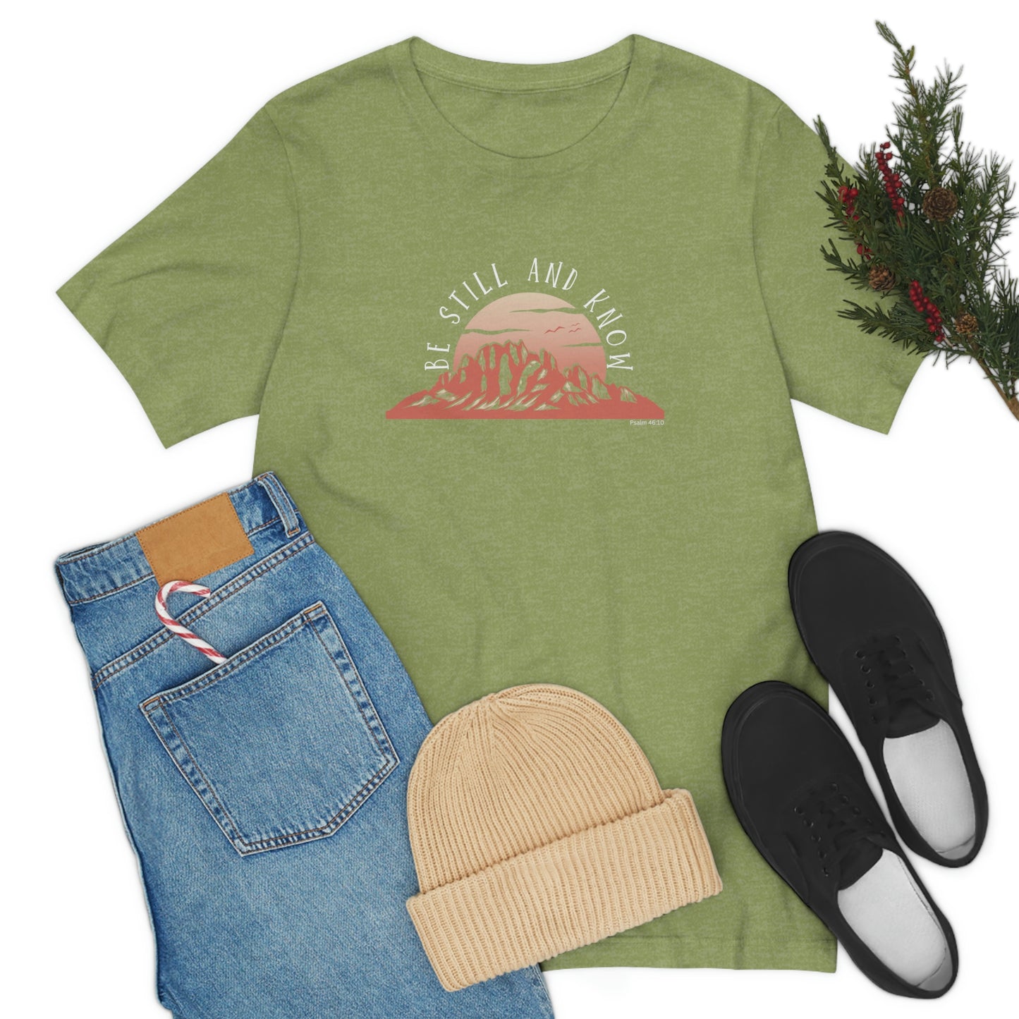 Be Still and Know Unisex Jersey Short Sleeve Tee