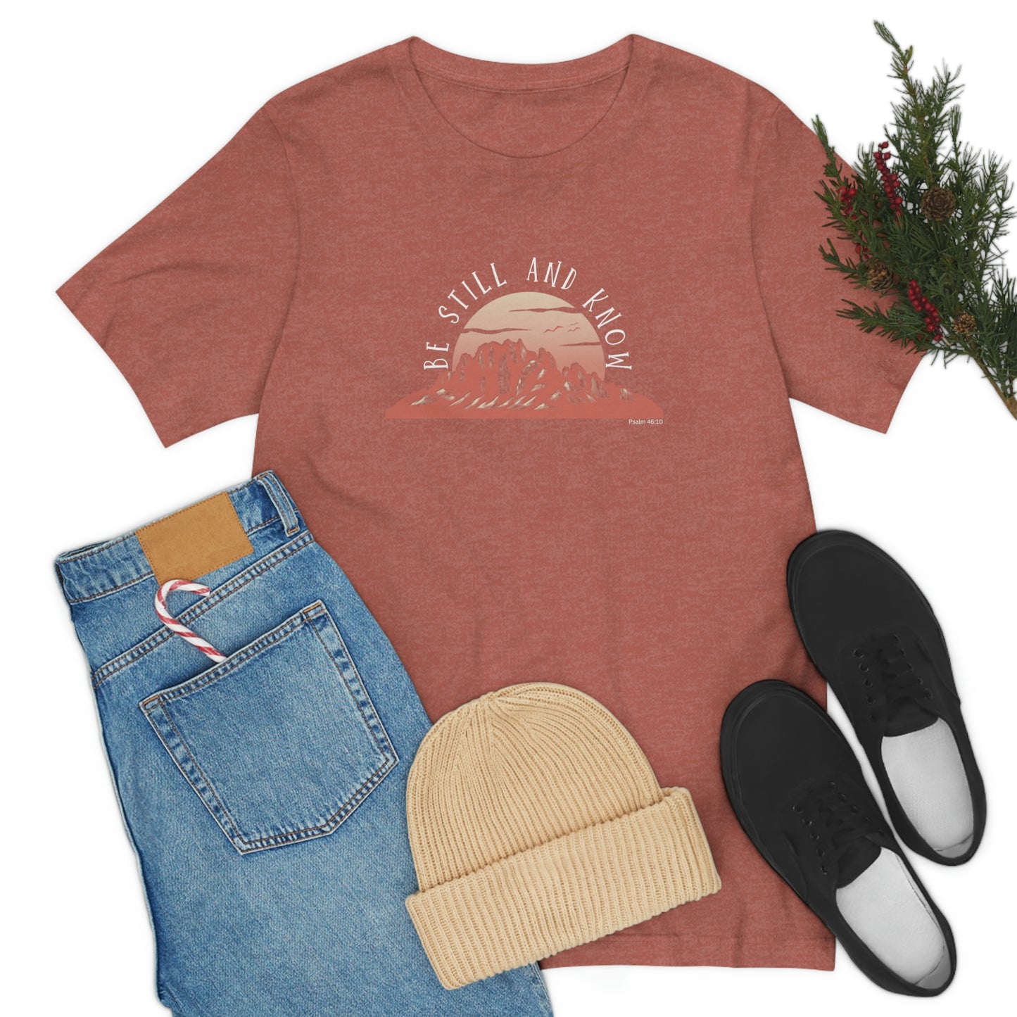 Be Still and Know Unisex Jersey Short Sleeve Tee