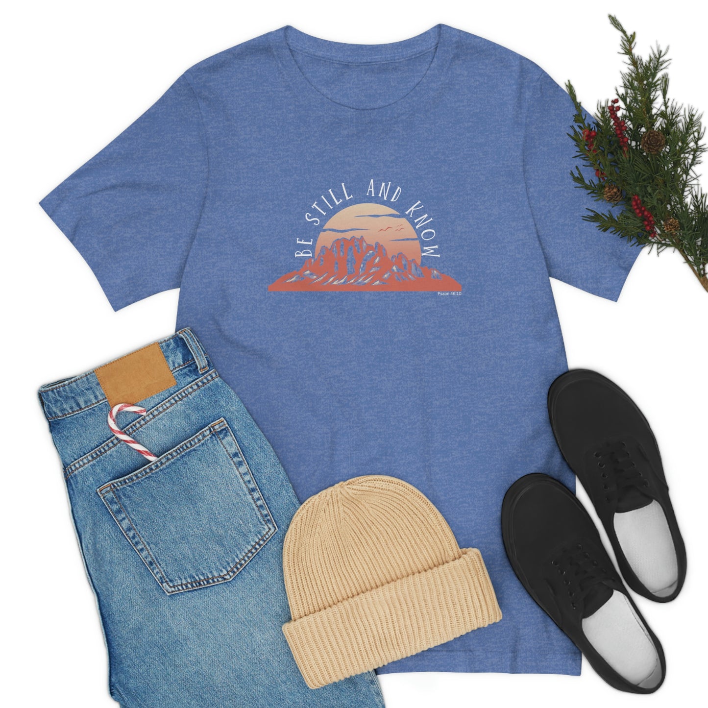 Be Still and Know Unisex Jersey Short Sleeve Tee