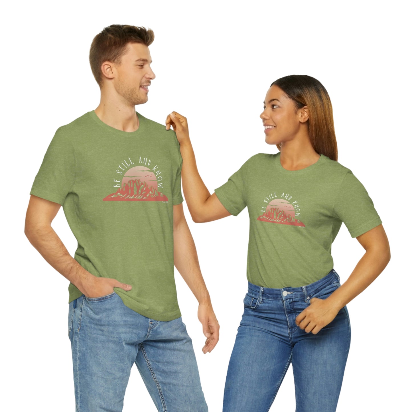 Be Still and Know Unisex Jersey Short Sleeve Tee