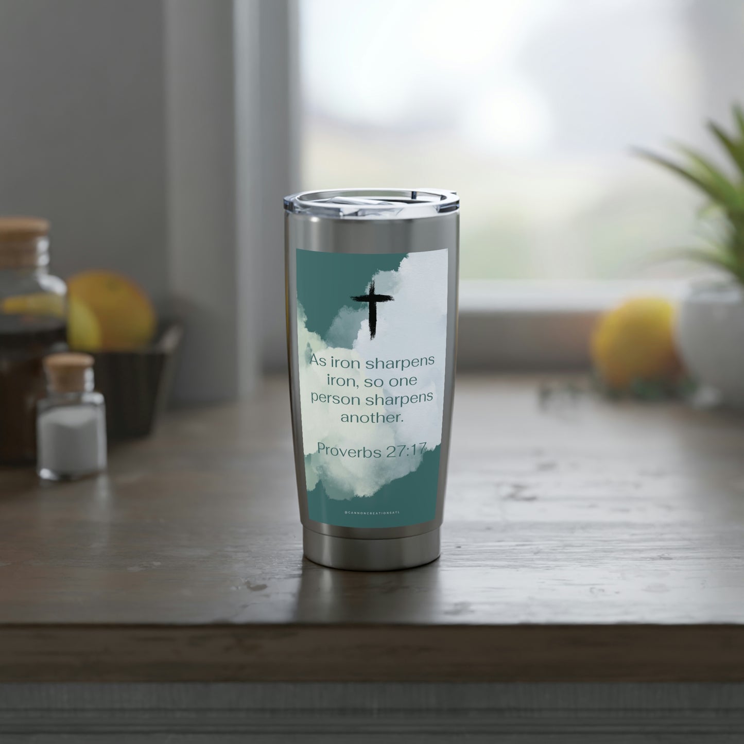 Iron Sharpens Iron 20oz Tumbler