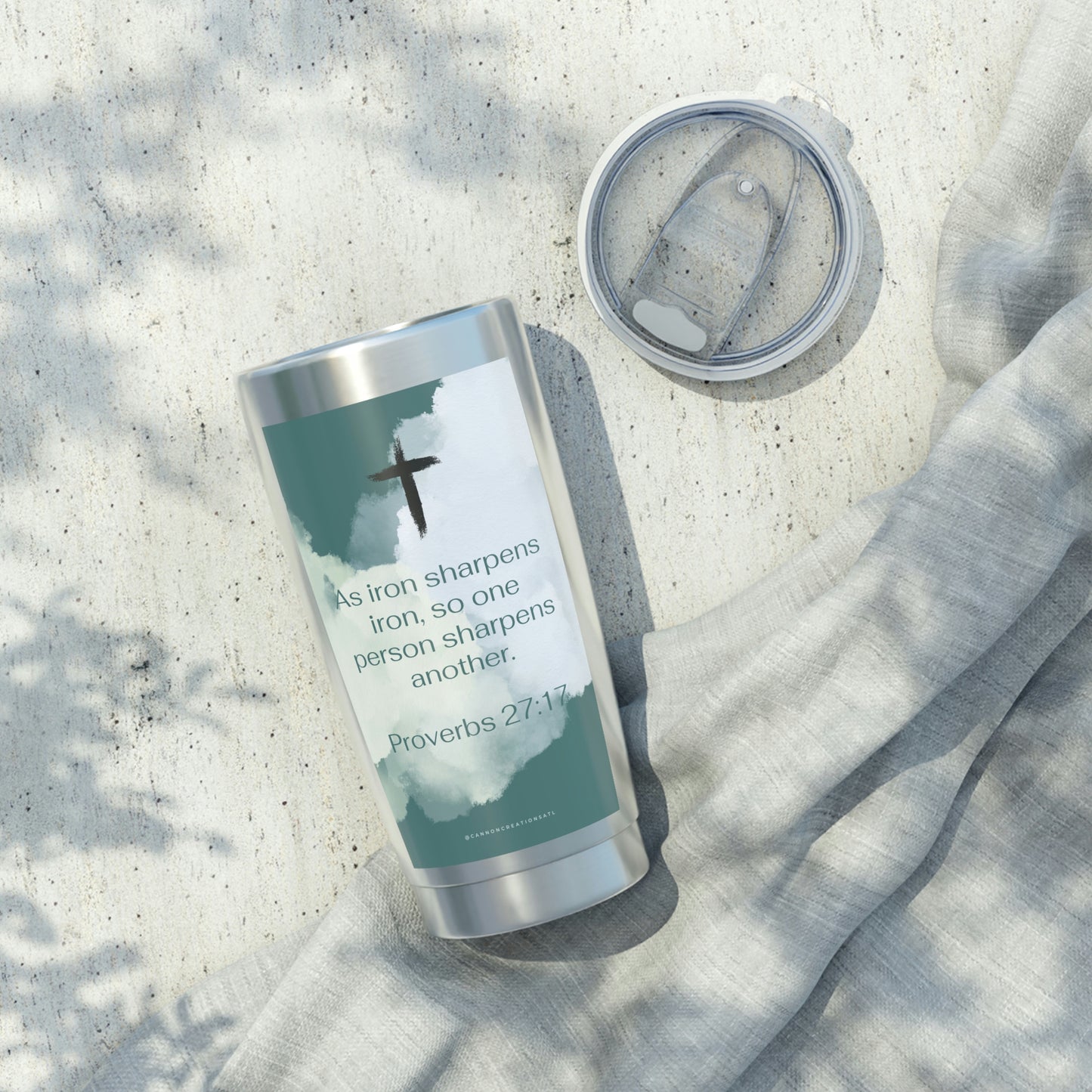 Iron Sharpens Iron 20oz Tumbler