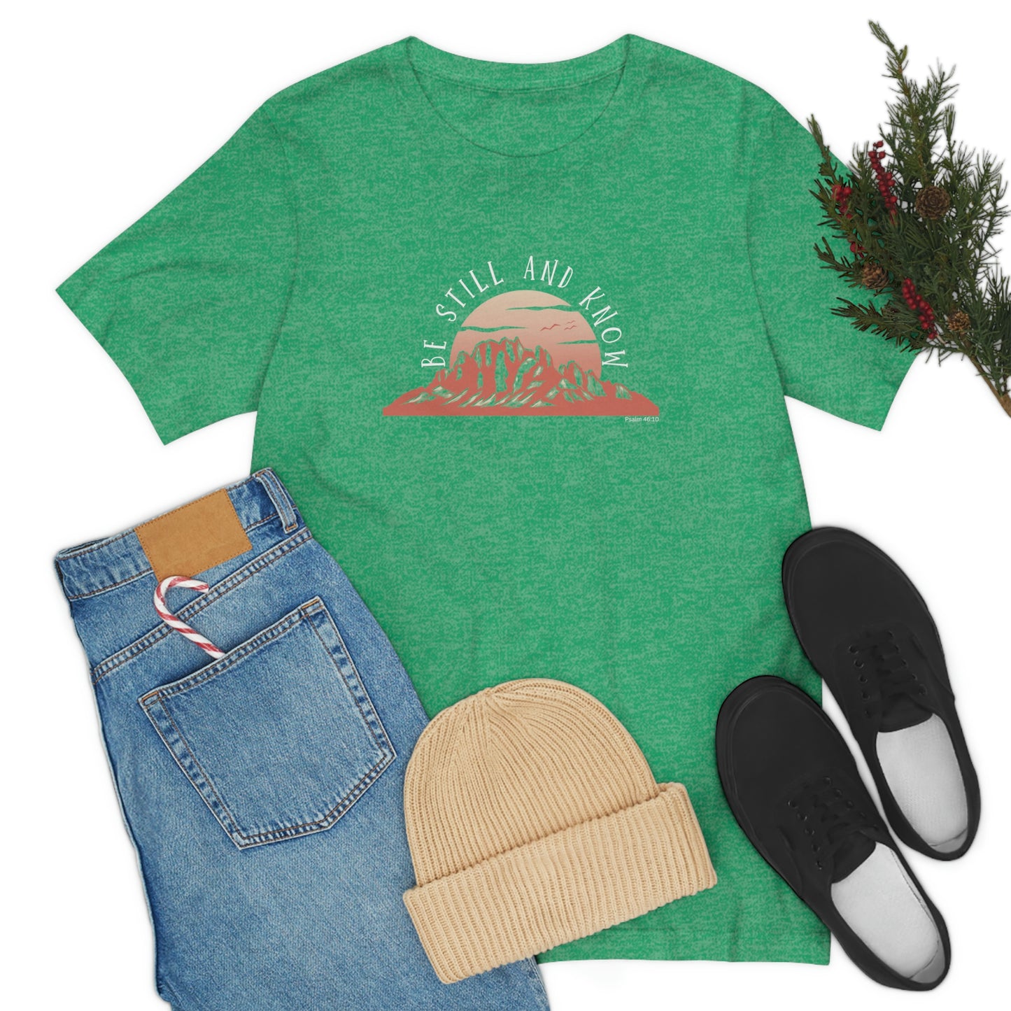 Be Still and Know Unisex Jersey Short Sleeve Tee