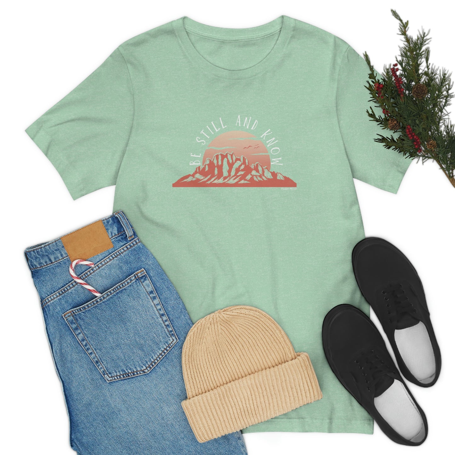 Be Still and Know Unisex Jersey Short Sleeve Tee