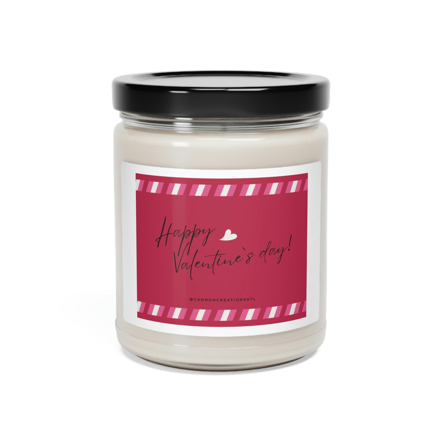 Scented Soy Candle Happy Valentines Day