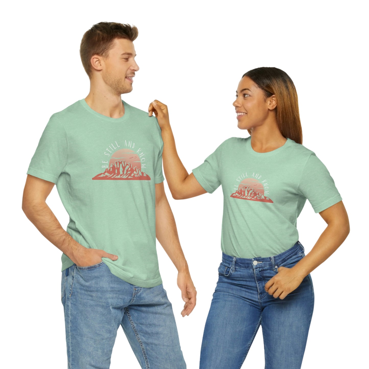 Be Still and Know Unisex Jersey Short Sleeve Tee