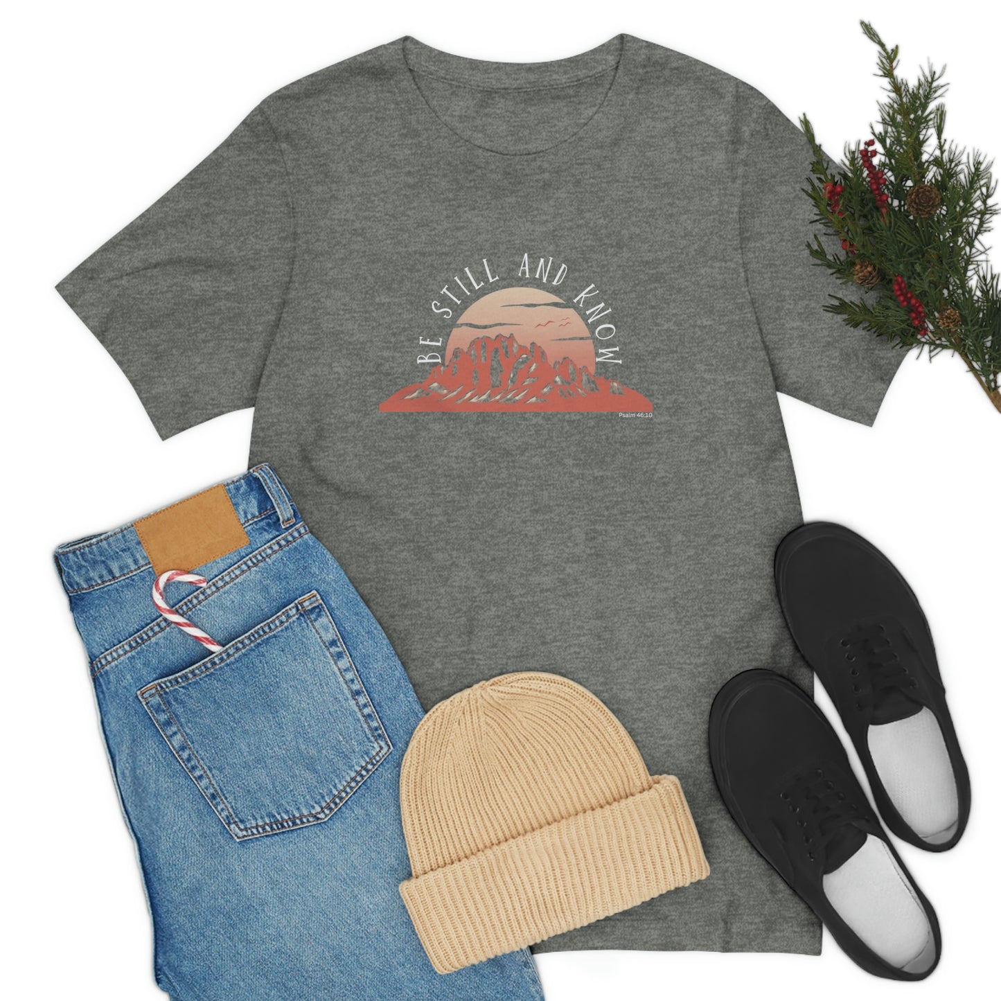 Be Still and Know Unisex Jersey Short Sleeve Tee