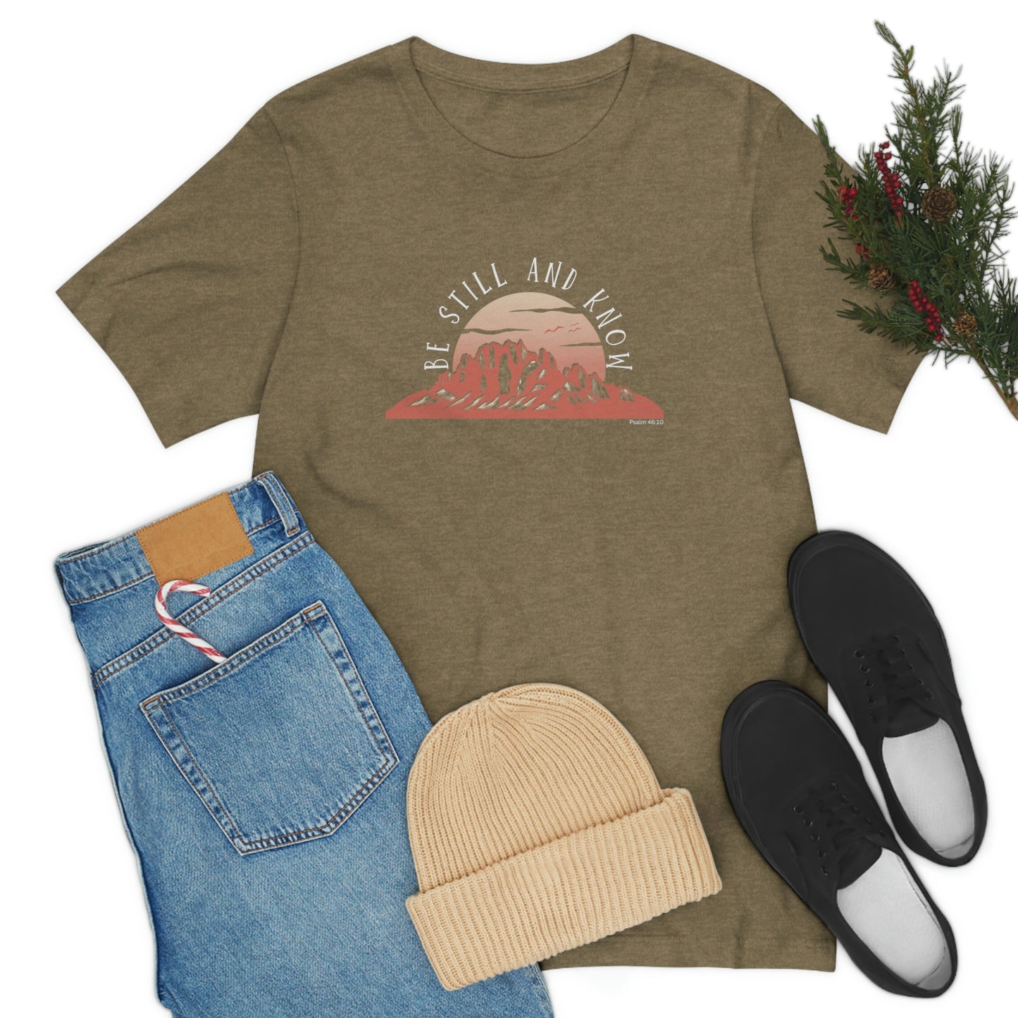 Be Still and Know Unisex Jersey Short Sleeve Tee