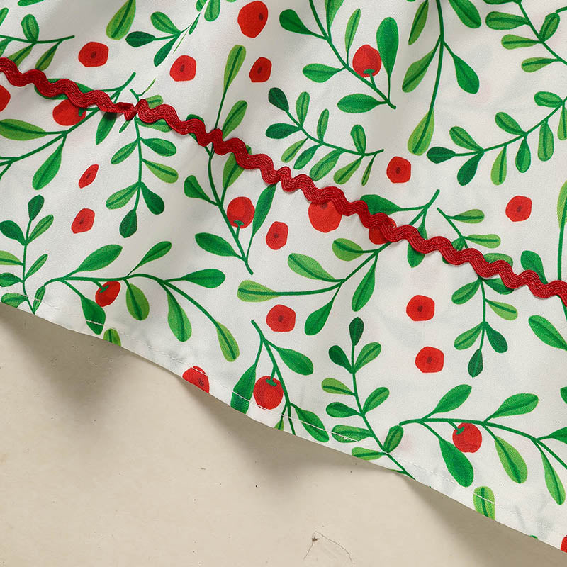 Baby Girl Smocked Christmas Dress