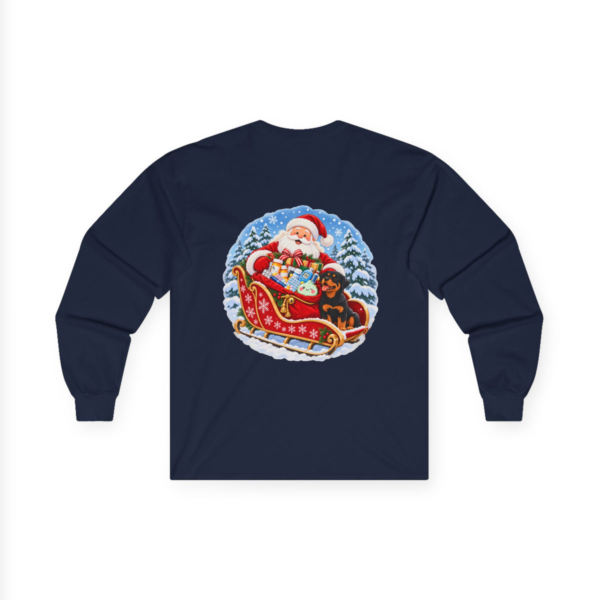 Norcross Pharmacy Santa’s Sleigh Unisex Long Sleeve Tee