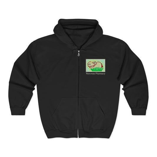 Norcross Pharmacy Zip-Up Hoodie - Perfect for Casual Outings & Gifts