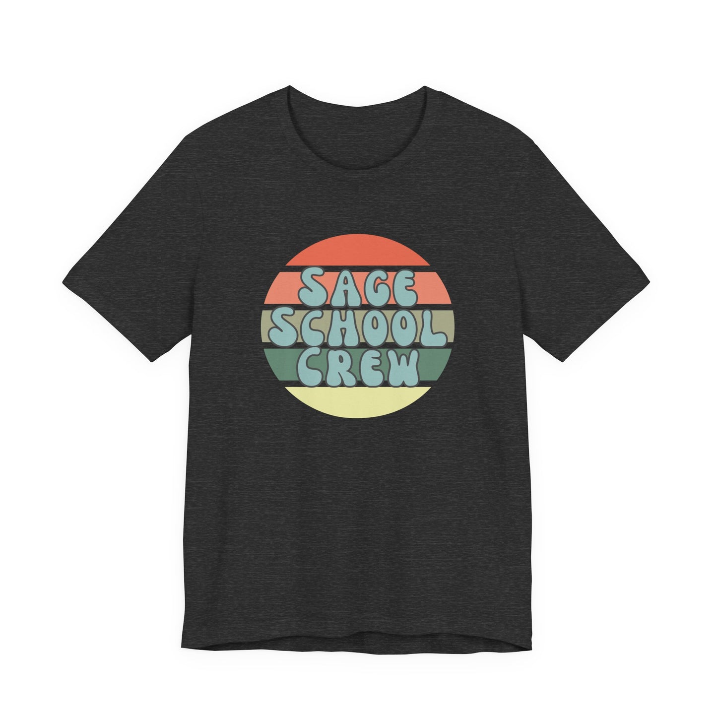 Sage School Crew Unisex Jersey Short Sleeve Tee