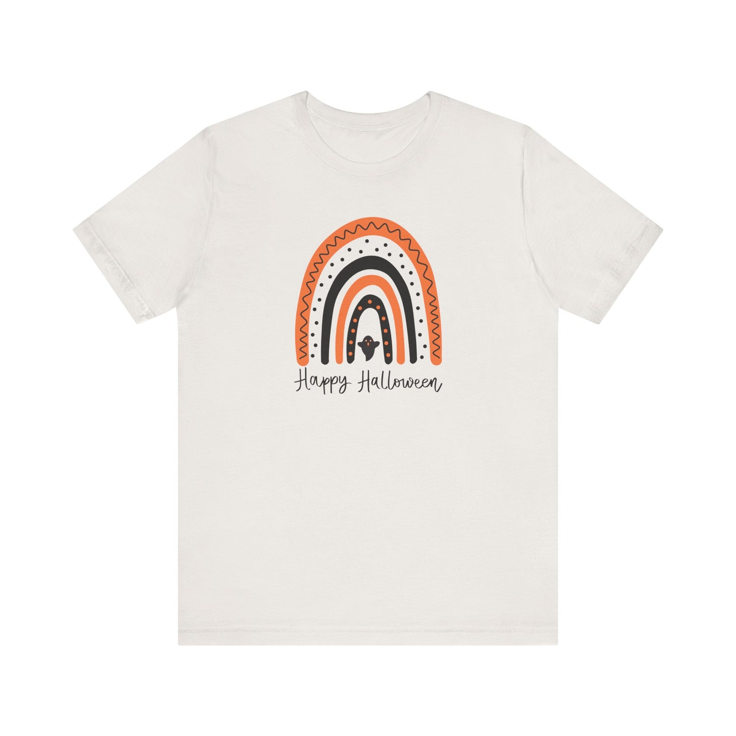 Halloween Rainbow Jersey Short Sleeve Tee