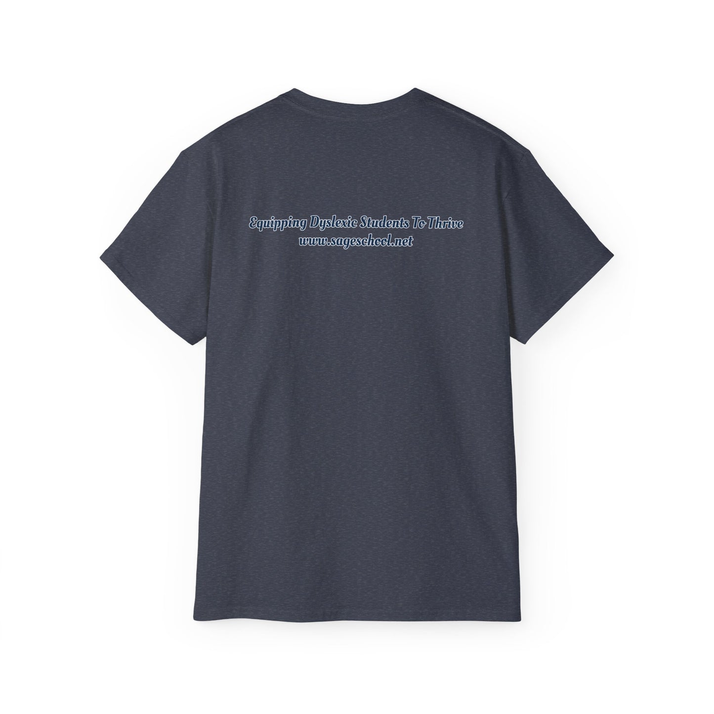 Navy Sage School Est. 2009 T‑Shirt — Vintage Navy