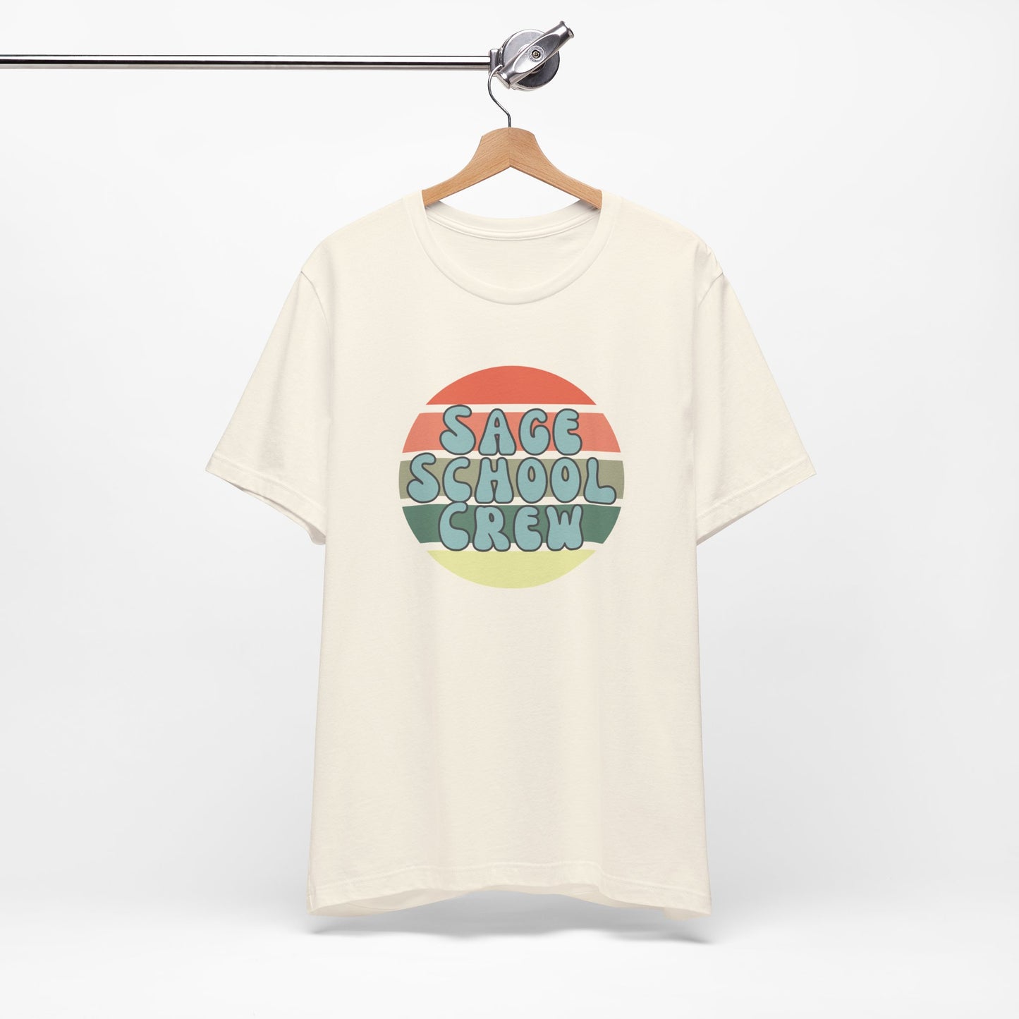 Sage School Crew Unisex Jersey Short Sleeve Tee