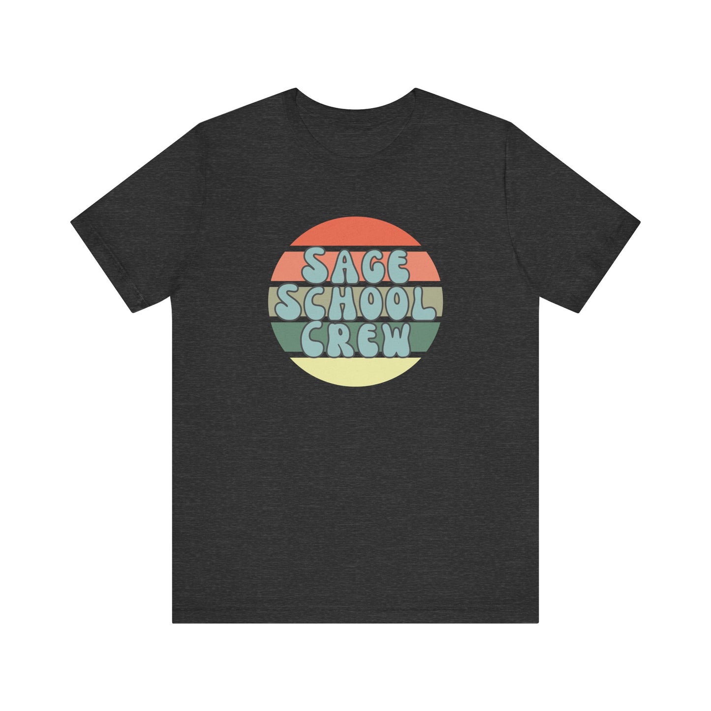 Sage School Crew Unisex Jersey Short Sleeve Tee