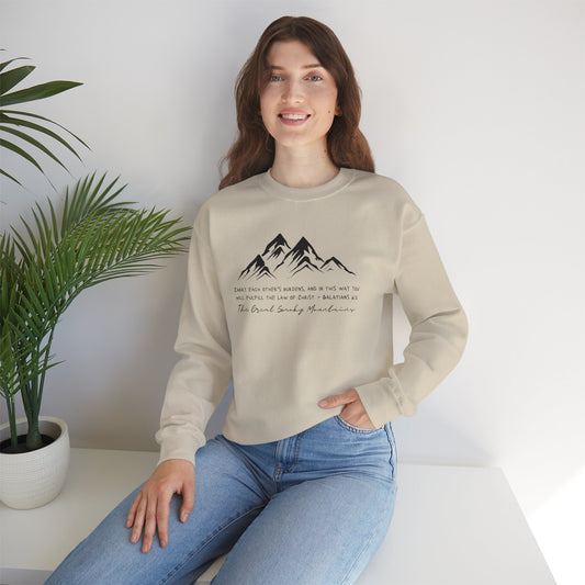 Blessings Smoky Mountain Unisex Heavy Blend™ Crewneck Sweatshirt