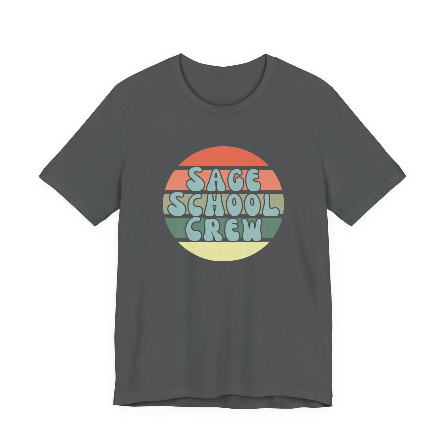 Sage School Crew Unisex Jersey Short Sleeve Tee