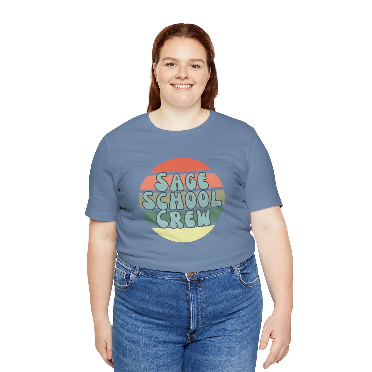 Sage School Crew Unisex Jersey Short Sleeve Tee
