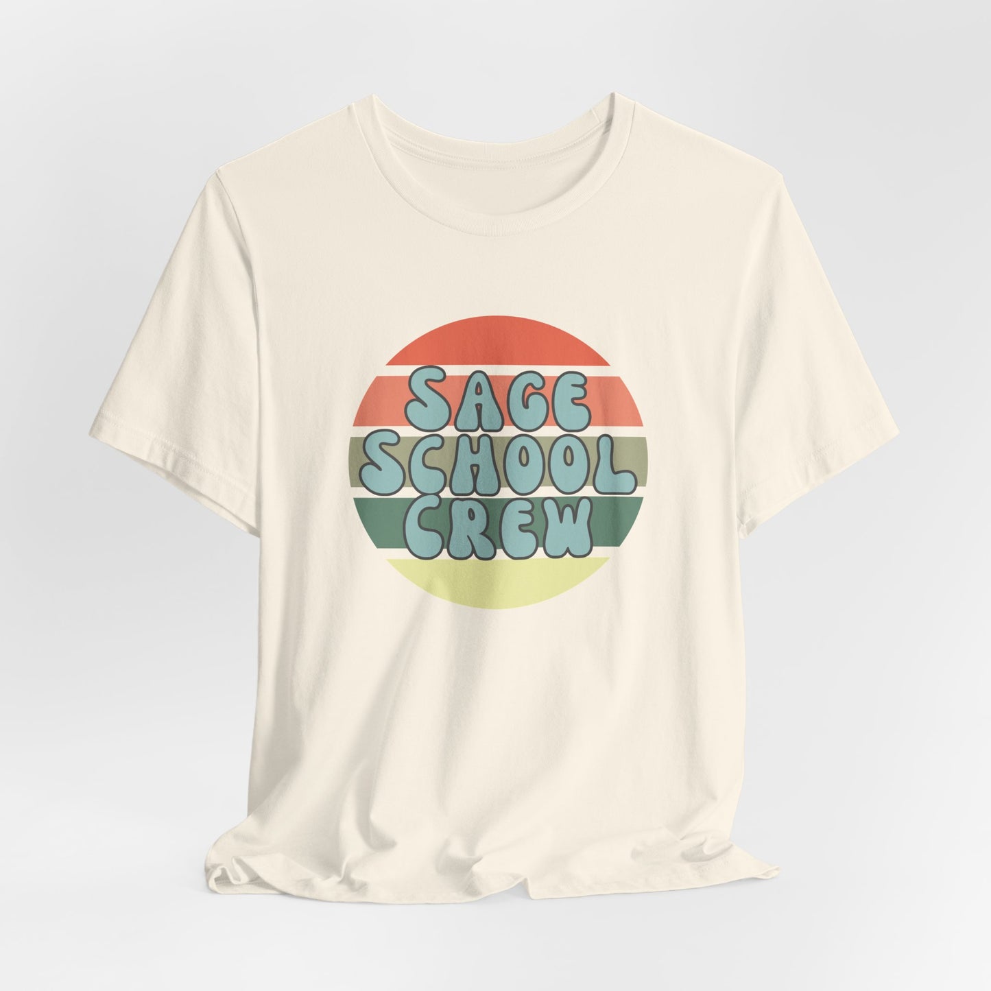 Sage School Crew Unisex Jersey Short Sleeve Tee
