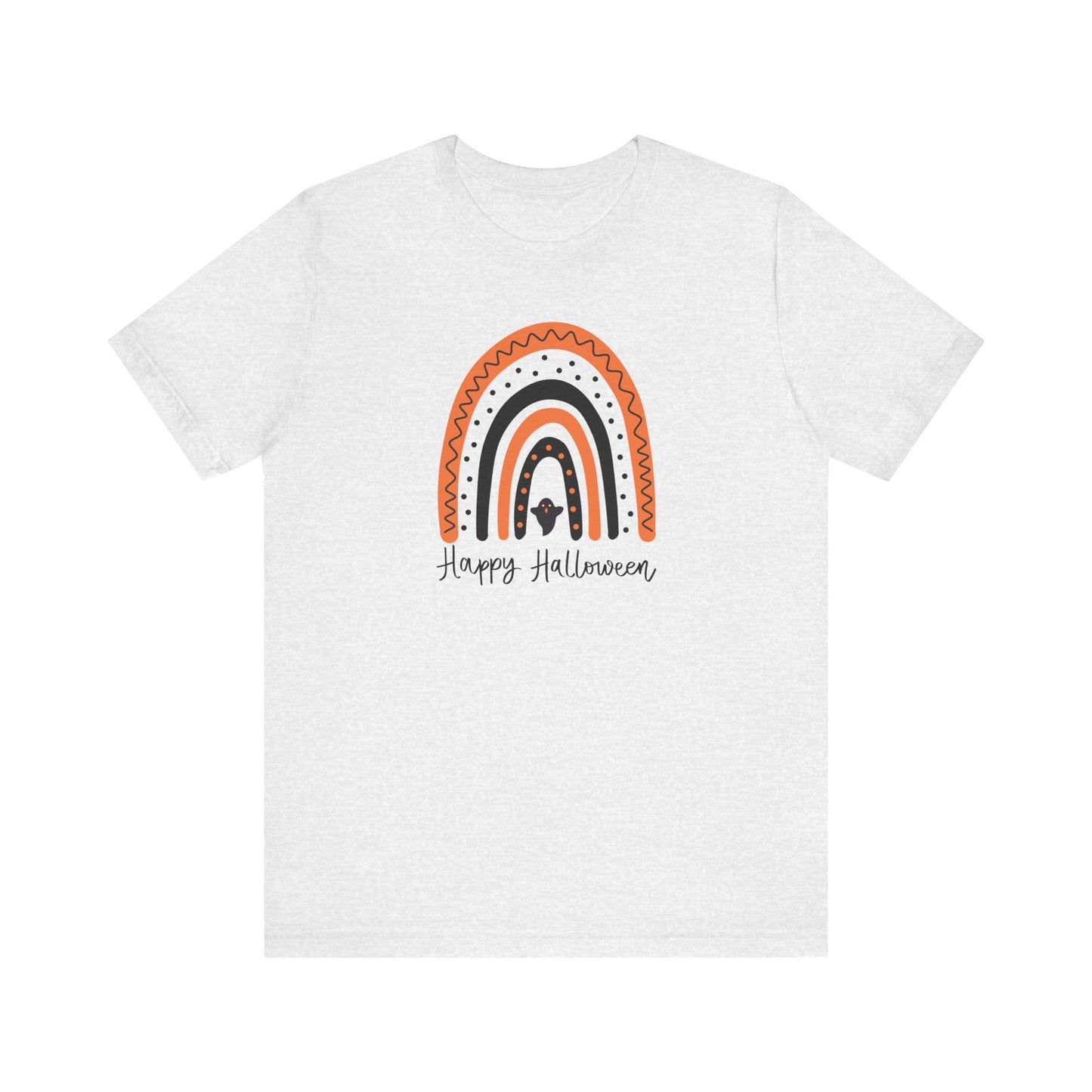 Halloween Rainbow Jersey Short Sleeve Tee