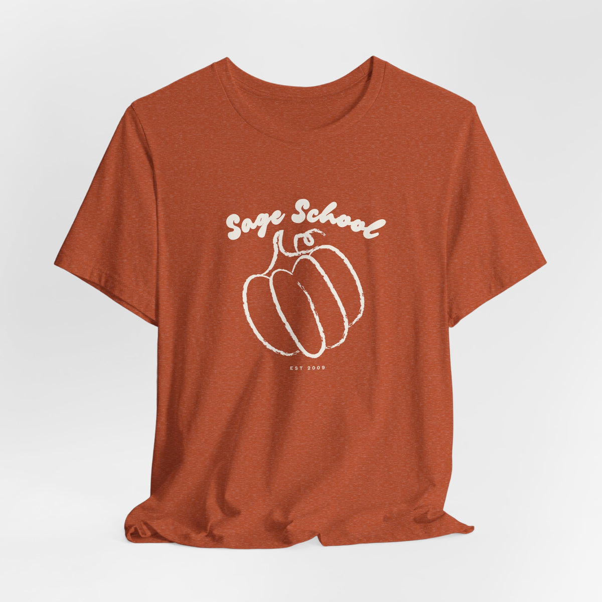 Sage School Pumpkin Tshirt