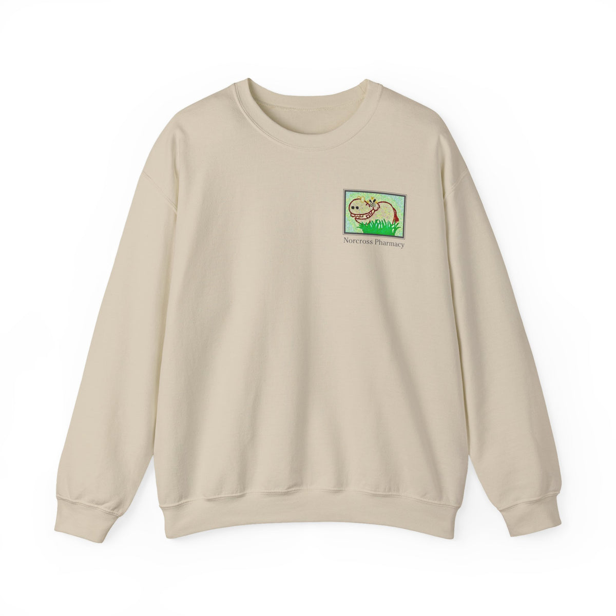 Norcross Pharmacy 2 Unisex Crewneck Sweatshirt - Vintage Apothecary Style