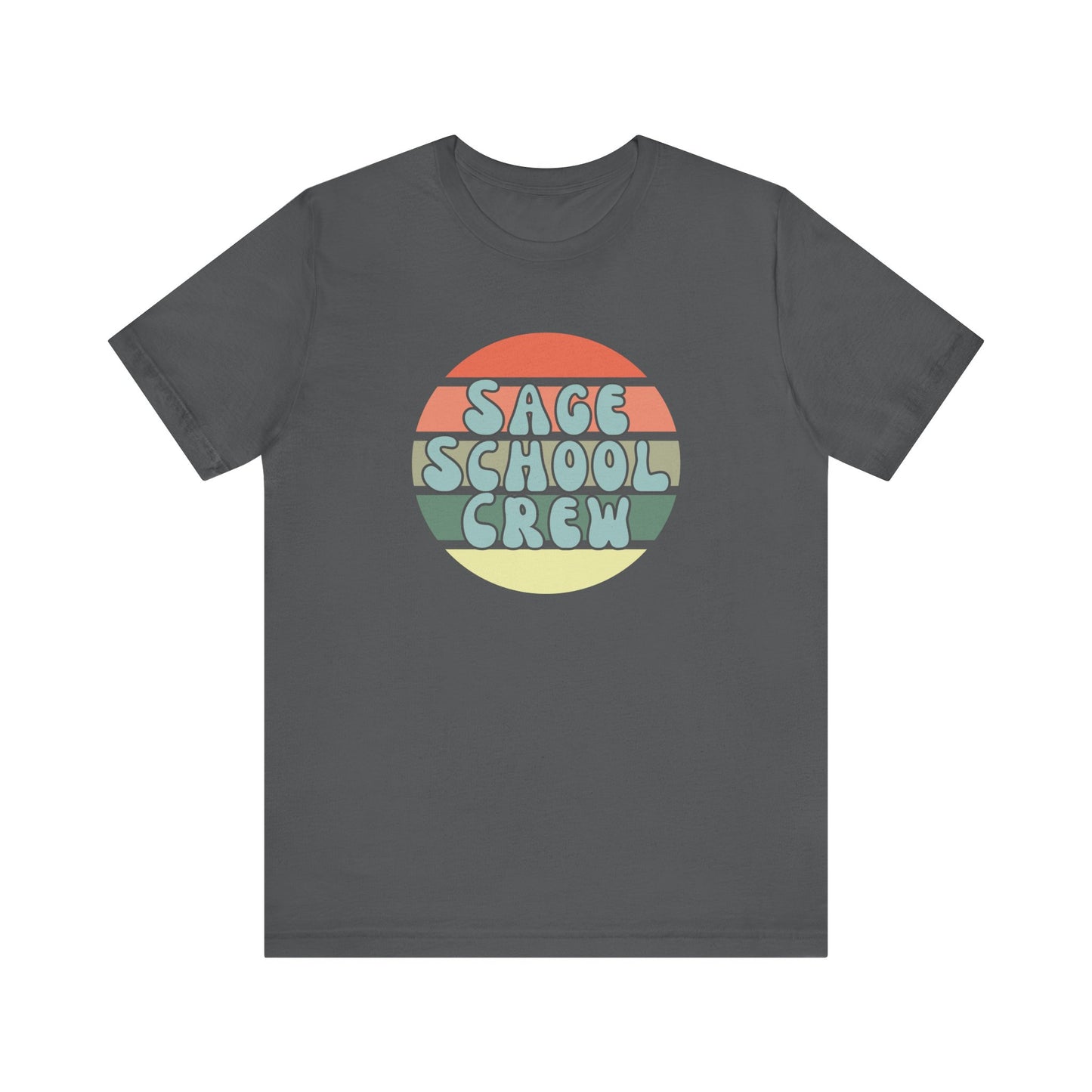 Sage School Crew Unisex Jersey Short Sleeve Tee